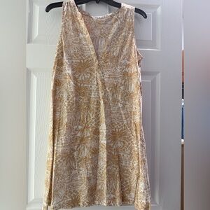 Lilly Pulitzer Gold and Cream Dress